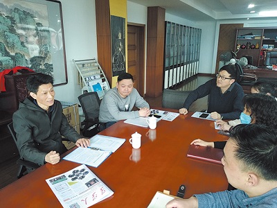 金安區(qū)就業(yè)局楊向東局長一行深入安徽星星集團走訪調(diào)研